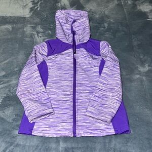 Free Country Size 7/8 Faux Fur Lined Neoprene Jacket.